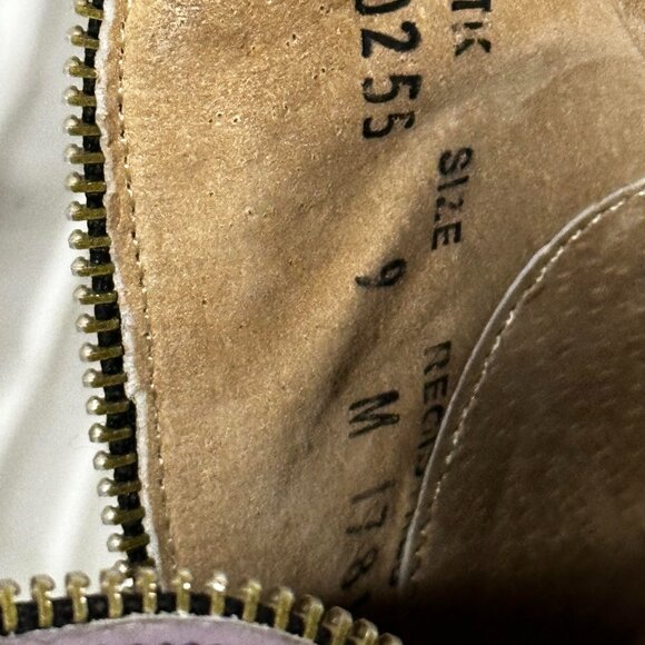 NWOT Circle G by Corral Distressed Purple Denim Ankle Boots - Picture 8 of 8